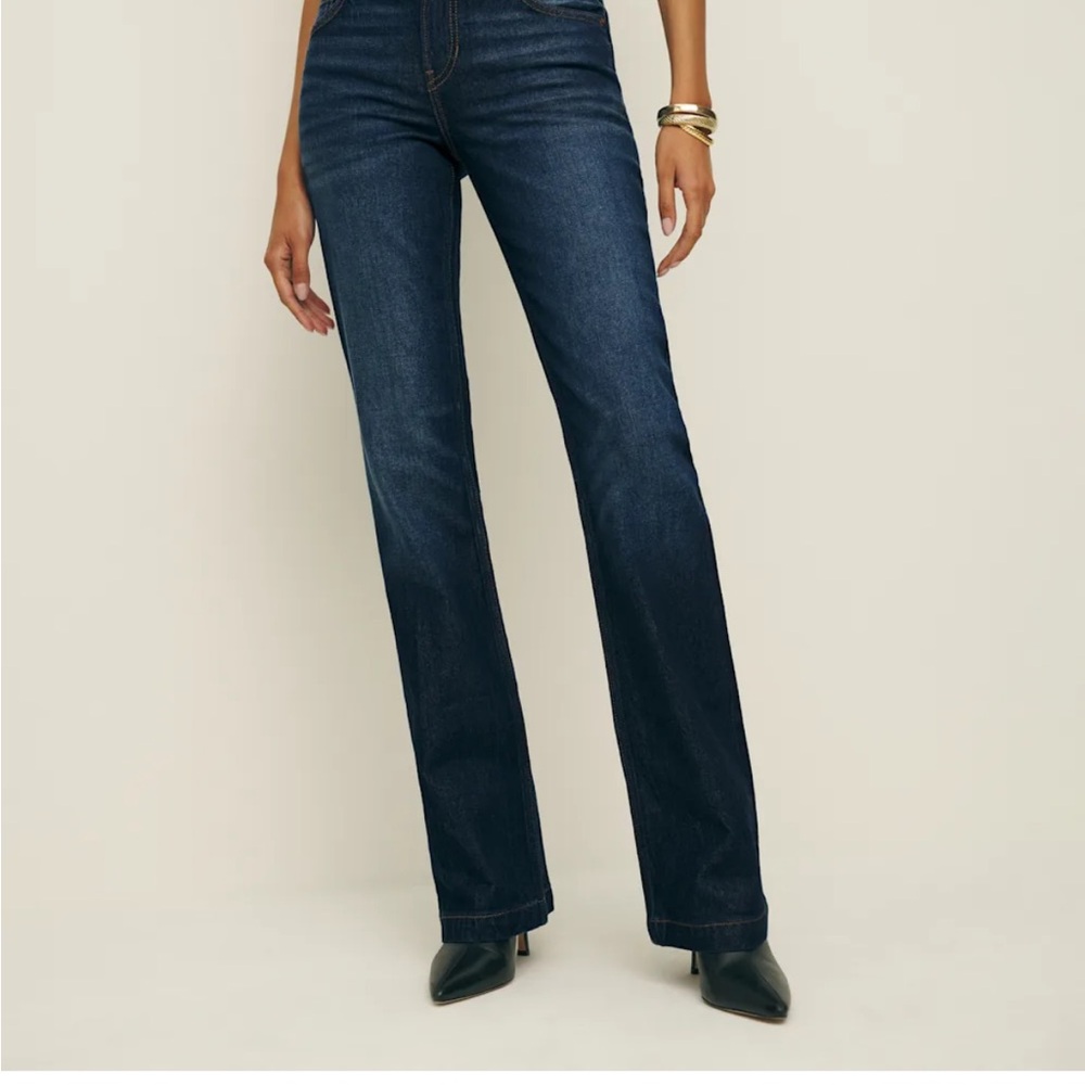 Reformation Rayna Jean - low rise bootcut jean